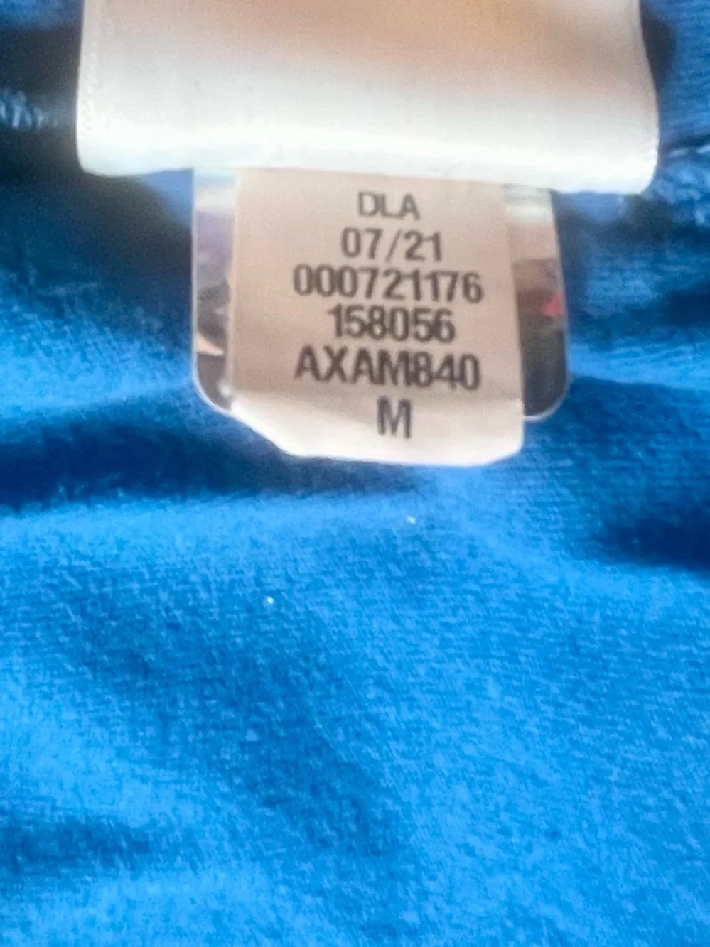 The North Face Men's Medium Graphic T-Shirt Blue Box Logo Short Sleeve Medium